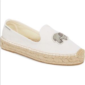 White elephant Soludos Loafers!